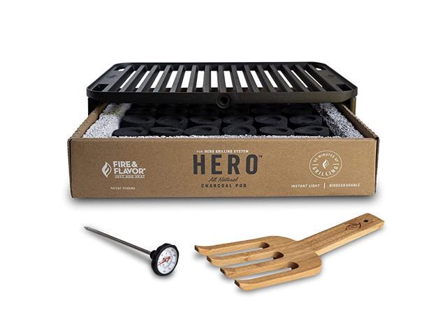 amp Flavor HERO Grill Portable Charcoal Grill