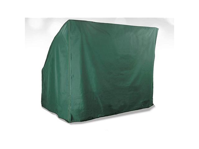 C505 Weatherproof Outdoor Swing Seat Cover 86quot L x 49quot W x 67quot H Green