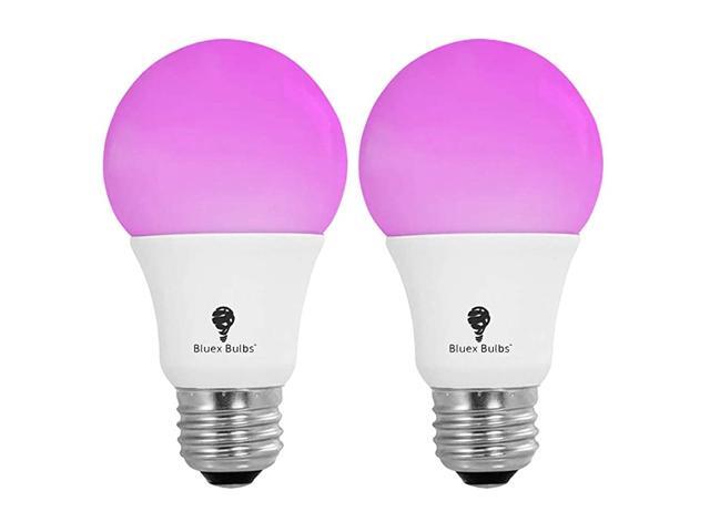 Pack BlueX 75W LED Grow Light Bulb A19 Bulb Full Spectrum Grow Lamp Grow Healthier amp Yield Better Harvests for DIY Indoor Plants Flowers