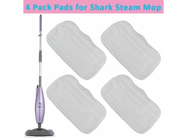 Neweggbusiness 4pcs Replacement Microfiber Pads For Shark Steam Mop S3251 S3101 Xt3010 Se200