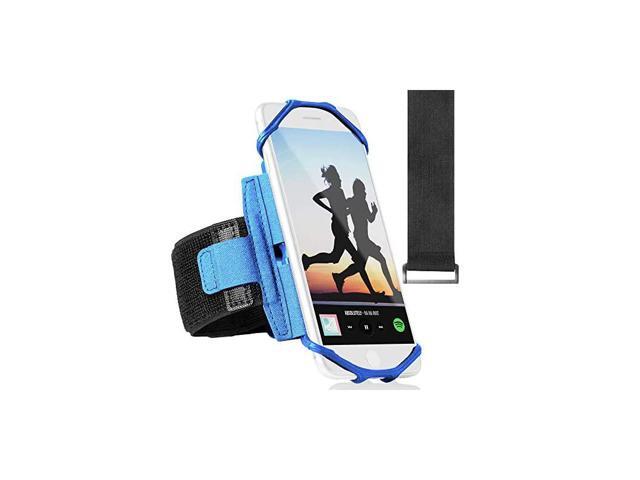 Rotatable Sports Running Armband for iPhone XR XS Max 8 8 Plus 7 6 Samsung Galaxy A8 S9 S8 S6 Edge Note LG Cell Phone Arm Holder for Men Women with