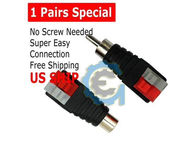 speaker wire to headphone jack adaptor