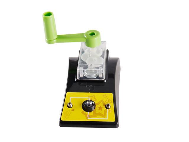 Exploring Kid EK-D001 Creative DIY Assembly Hand Electric Generator Model Science Experiment Early Education Toy