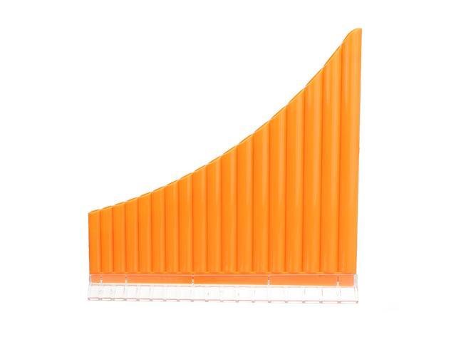 18 Pipes ABS Material of 18 Tube Pan Flute for Beginners-Orange
