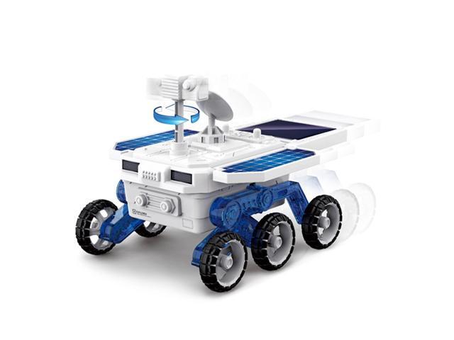 DIY Solar Planet Rover STEM Assembly Four-wheel Drive Electric Science And Educational Model Toys