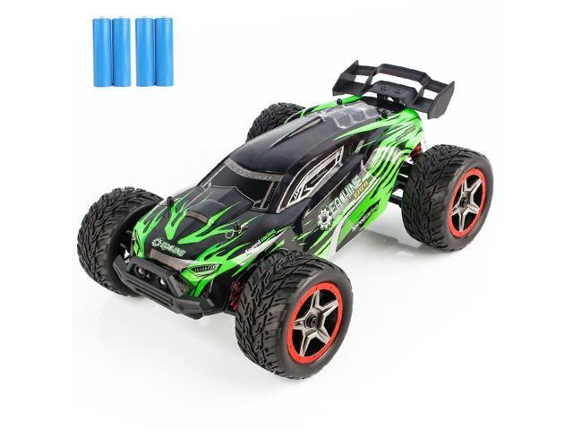 Eachine EAT11 1/14 RC Car 45km/h High Speed 4WD 24G Off Road Truck 74V 1500mAH RC Vehicle Models with Several Rechargeable Batteries LED Lights