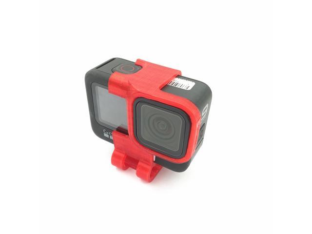 URUAV Gopro9 Sport Camera Anti Vibration Mount Shock Mount TPU for FPV Racing RC Drone 66*51*43mm-Red