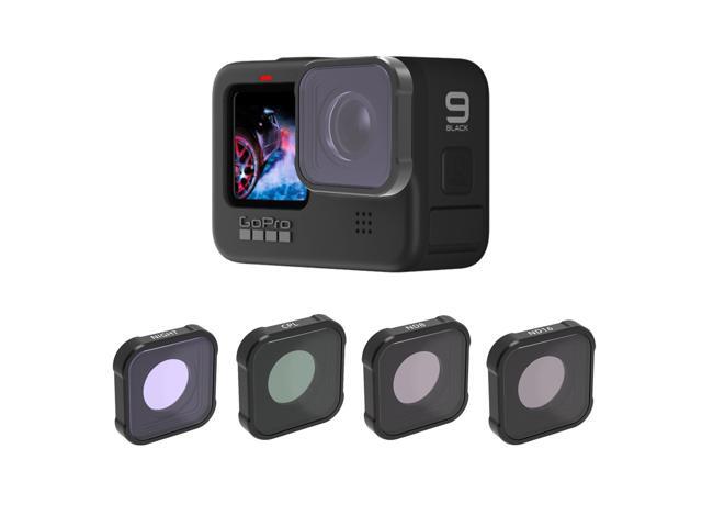 URUAV GP09 Camera Filter MRC UV ND CPL STAR Night Lens for GoPro 9 Camera Accessories-Gray