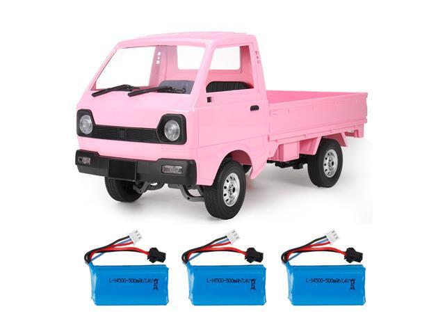 WPL D12 1/10 24G 2WD Military Truck Crawler Off Road RC Car Vehicle Models Toy Several Battery-02