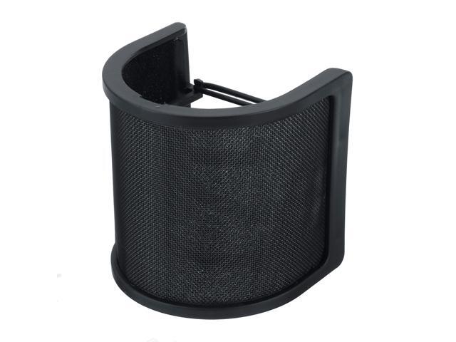 Upgraded Three Layers Filter Metal Mesh & Foam & Etamine Layer Microphone Filter Microphone Windscreen Cover Handheld Mic Shield Mask for Vocal