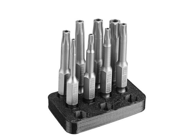 8Pcs RJX 1/4 Inch 635mm Length 50mm Torx Head Electric Screwdriver T8/T10/T15/T20/T25/T27/T30/T40 Bits Tip