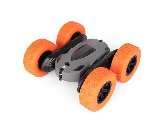 24G Stunt Drift RC Cars Deformation Rock Crawler Roll 360 Degree Flip Kids Robot Toys-Grey