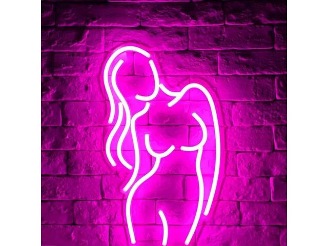 Neon Light Sign Custom Led Human Body Girl's Buttocks Visual Art Bar Club Wall Hanging Flexible Lighting For Sign Decor Room-Type C