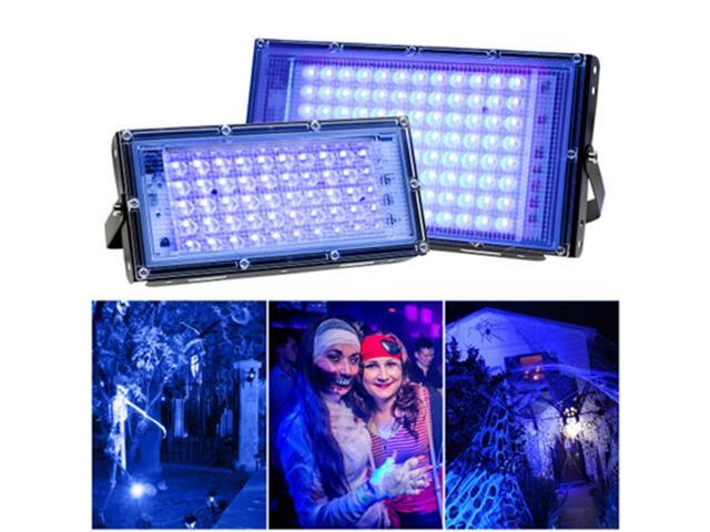 UV Led Flood Light 30W 50W 100W AC 220V 230V 240V Outdoor Floodlight Spotlight IP65 Waterproof LED Street Lamp Landscape Lighting-50W