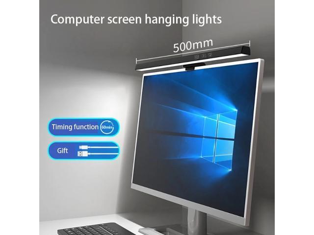 DC5V USB Power Supply TB-30S 50CM Asymmetrical Computer Monitor Screen Hanging Lamp Fill Light Eye Protection LED Smart Game Lamp Table Lamp
