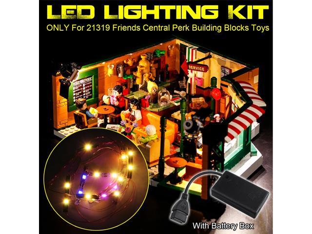 DIY LED Light Lighting Kit ONLY For LEGO 21319 Friends Central Perk Bricks Toy