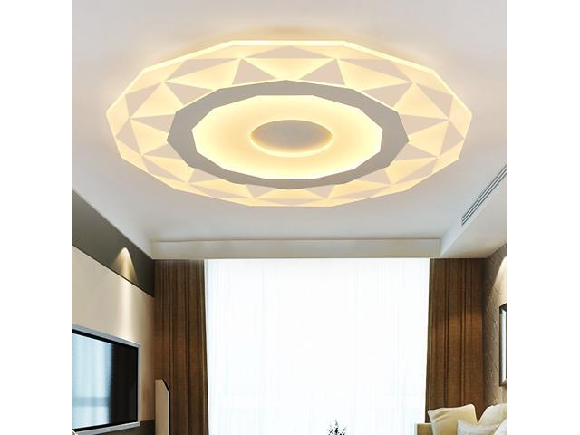 20CM 18W Diamond Ultra-thin LED Ceiling Light Indoor Living Room Bedroom Study Lamp AC90-265V-Three colors