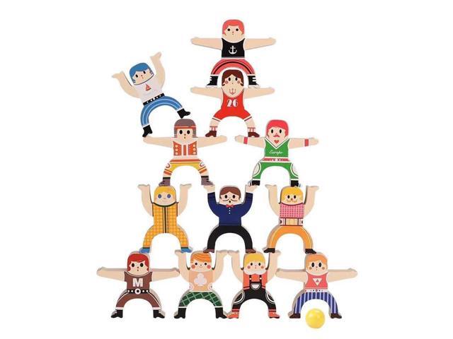 DIY Children's Hercules Jenga Building Blocks Early Education Puzzle Balance Jenga High Parent-child Interactive Game Toys