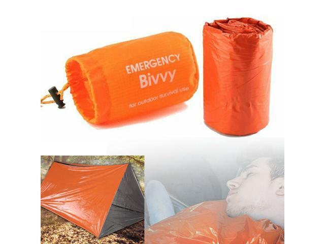 1 Pack Emergency Sleeping Bag Thermal Waterproof Outdoor Survival Camping Hiking