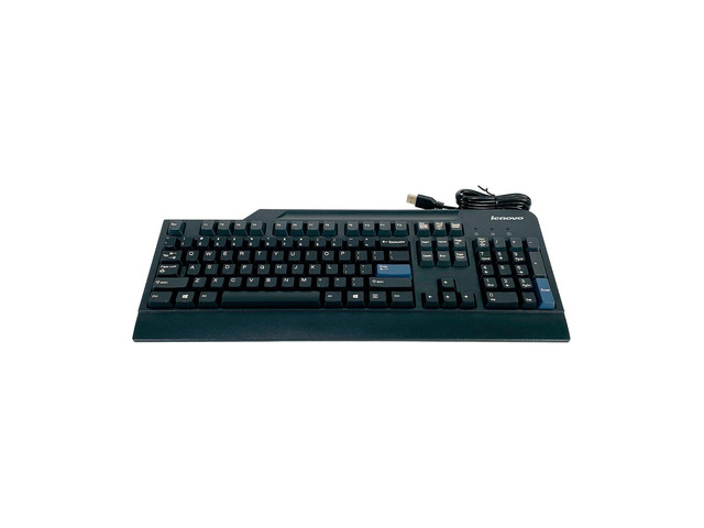 Tastiera Qwerty USB Nero LENOVO KB1021 00XH537 PC Tastiera 104 Tasti