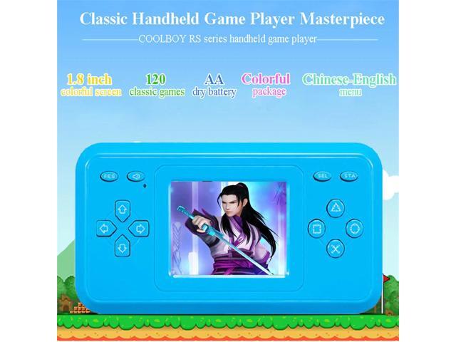 RS-28 18 Inch Color Screen Handheld Game Console Video Game Console Mini Portable Handheld Player Children Classic Game Console