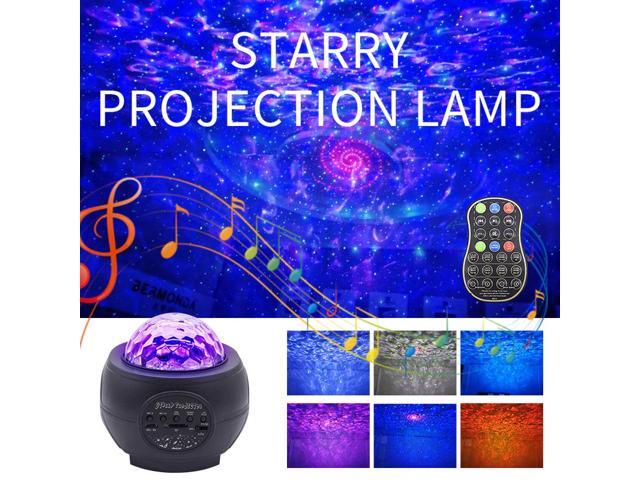 Projection Lamp Wireless Bluetooth Remote Control Music Projector LED Nightlights Sky Night Home Wedding Romantic Gift