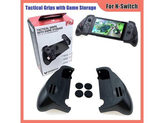 Tactical Grip For Nintend Switch Dockable Trigger Handgrip Handheld Shell For Nintendo Switch NS Joycon handle With Game slots