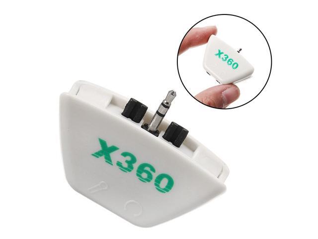 1PC Professional Mic Headset Earphone Headphone Converter Adapter For Xbox 360 Controller Game Replacement Accessories