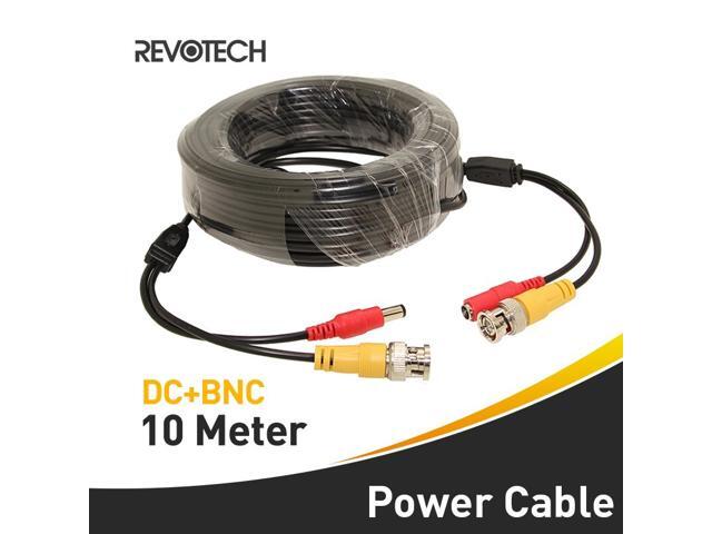 10M DC BNC 2in1 Video Power adapter CCTV camera cable Security System accessories