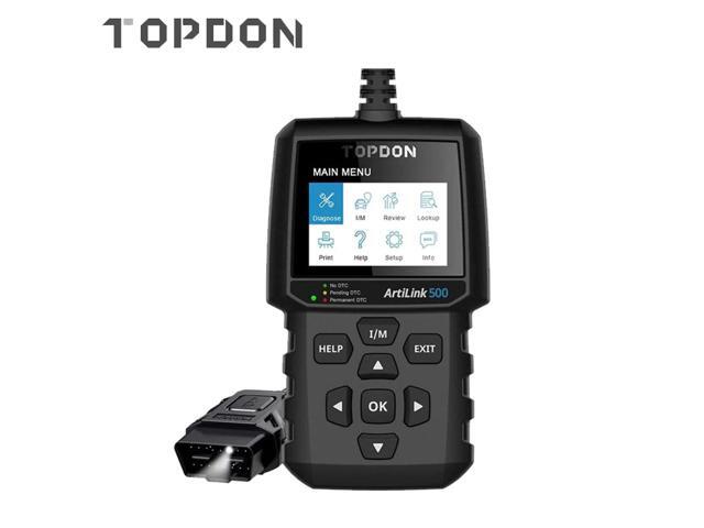 TOPDON AL500 Obd2 Car Diagnostic Tool OBD 2 Automotive Scanner Engine Analyzer Tool Code Reader Obdii Scan Tool