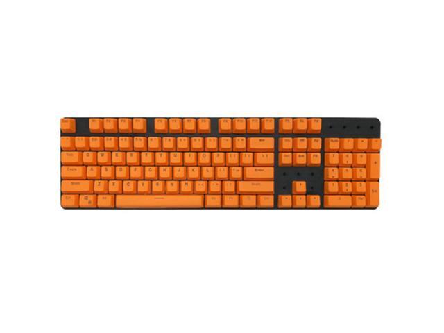 104 Keys Universal Anti-Oil Keyboard Caps OEM Height Transparent Home PBT Gaming Mechanical Wear Resistant DIY Ergonomic