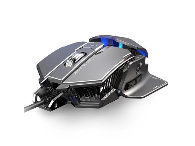 RGB Backlight Gaming Mouse Plug And Play For Laptop PC Adjustable DPI Optical USB Wired Portable Macro Programming 6 Buttons