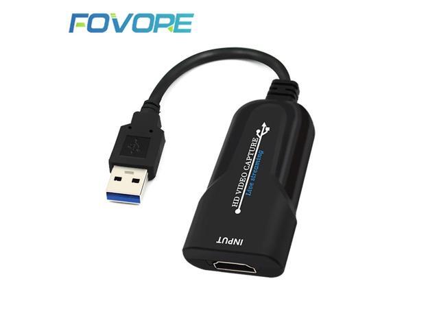 Portable USB 20 HDMI Game Capture Card 1080P placa de video Card Reliable streaming Adapter For Live Broadcasts Video Recording