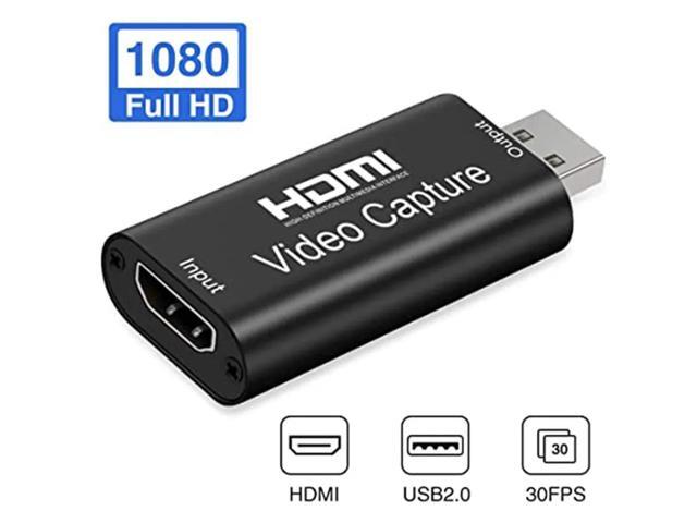 Hdmi To Usb Video Capture Card 1080p Hd Recorder Game/video Live Streaming Food Editor Playback Adapter Plug#g30