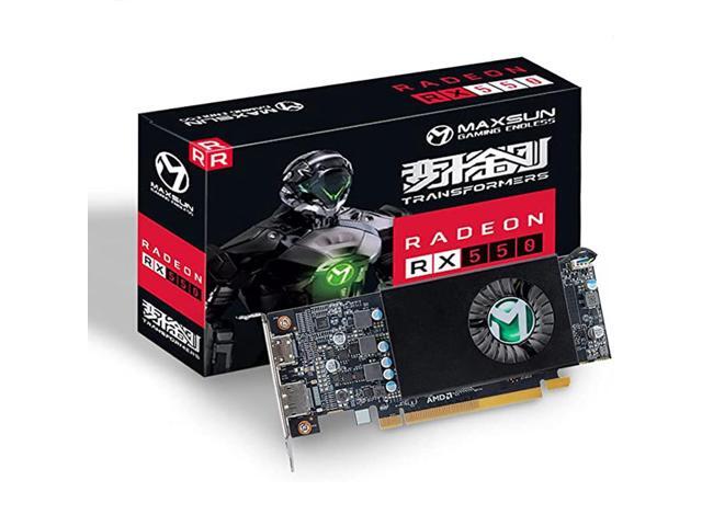 【OS無し】デスクトップPC Radeon RX550 Amazon | maxsun AMD Radeon RX 550 4GB GDDR5 ITX コンピュータ PC