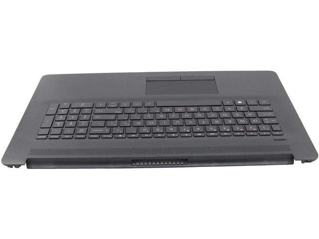 HP 17 Laptop Upper Case Palmrest Assembly With Backlit Keyboard - L22749-001 Replacement Part