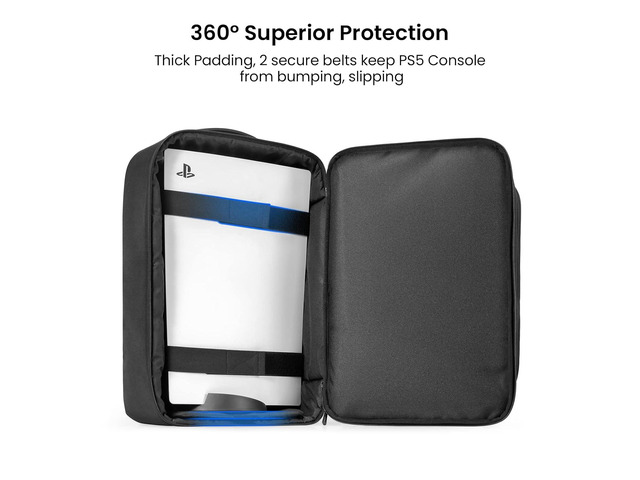 NeweggBusiness - tomtoc Travel Backpack for PS5 Console 