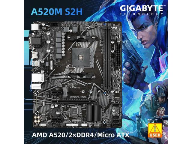 Ryzen 7 5700X3D A520M-HVS DDR4-3200 8G×2 AMD Ryzen 7 5700X3D+ GIGABYTE A520M K V2 Motherboard CPU Kit