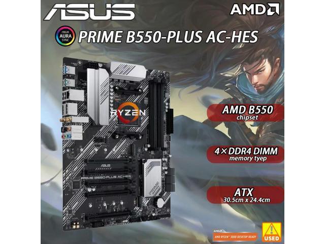 ryzen7 5700x3d B550 ddr4 16GB×2 NeweggBusiness - B550 Motherboard PRIME B550-PLUS AC-HES Supports