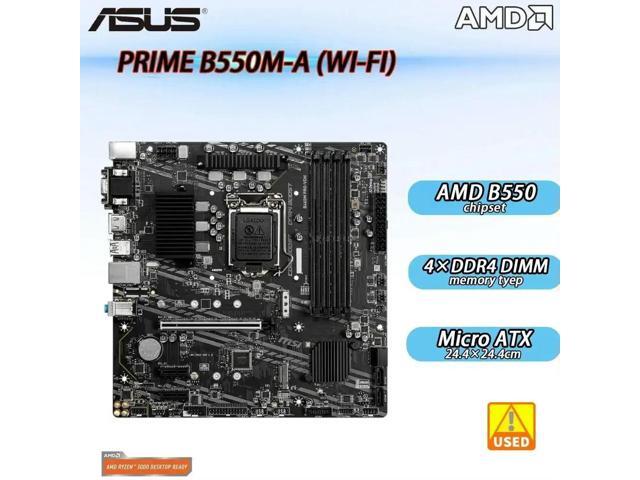 NeweggBusiness - B550 Motherboard PRIME B550M-A (WI-FI