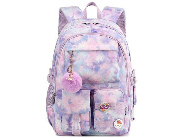 NeweggBusiness - Hidds Laptop Backpacks 16 Inch School Bag College Backpack Anti Theft Travel Daypack Bags Bookbags for Teens Girls Women Students (Tie-Dye Purple) NeweggBusiness - Hidds Laptop Backpacks 16 Inch School Bag College Backpack Anti Theft Travel Daypack Bags Bookbags for Teens Girls Women Students (Tie-Dye Purple)