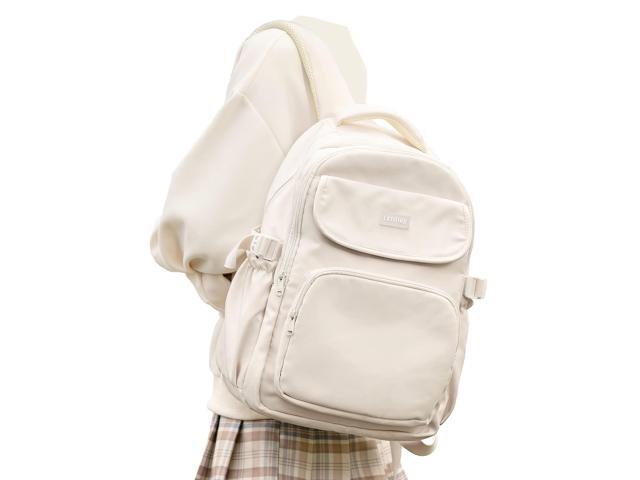 WEPOET Backpack - 14" Laptop Compartment, Anti-Theft Pocket, Waterproof Nylon For School, Travel & Daily Use