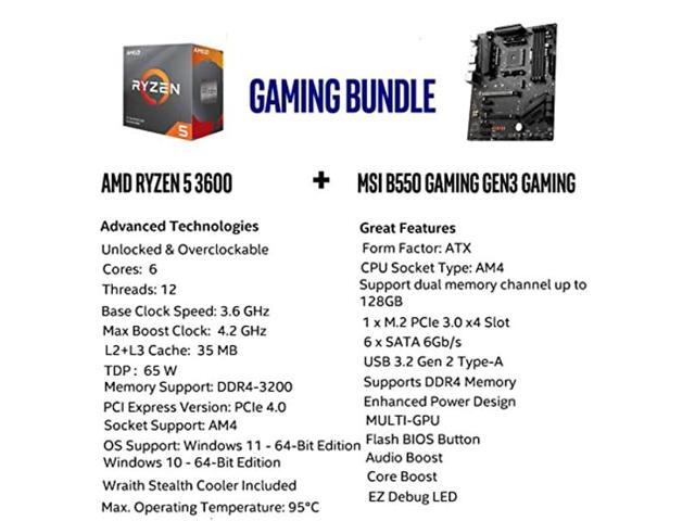 NeweggBusiness - INLAND Micro Center AMD Ryzen 5 3600 6-Core, 12