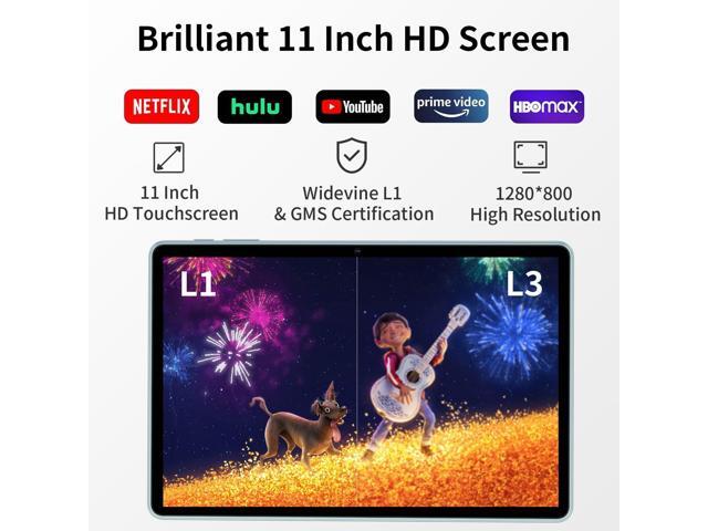 NeweggBusiness - WXUNJA Android 14 Tablet 11 Inch Tablets, Octa