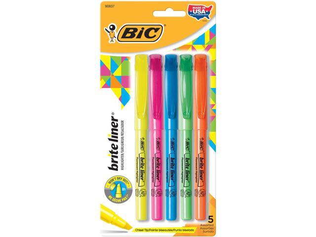 NeweggBusiness - BIC Brite Liner Highlighters Pocket Style