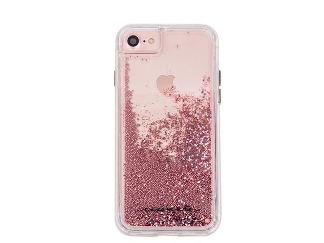 Case-Mate Waterfall Case for iPhone 8/7/6s/6 - Rose Gold/Clear
