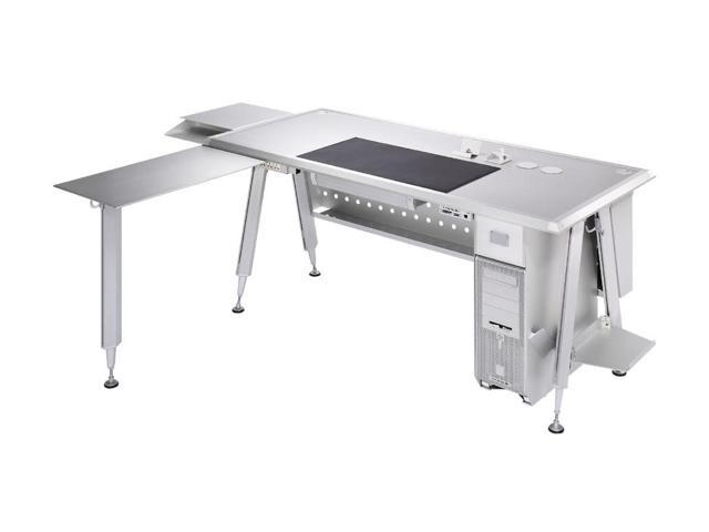 LIAN LI F1A (BX3) Silver Aluminum PC desk series