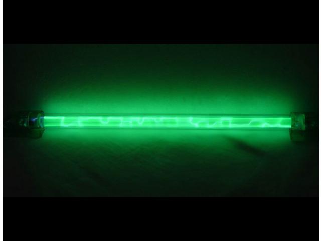 LOGISYS Computer LNSGN Green Liquid Neon Thunder Pattern LED Light