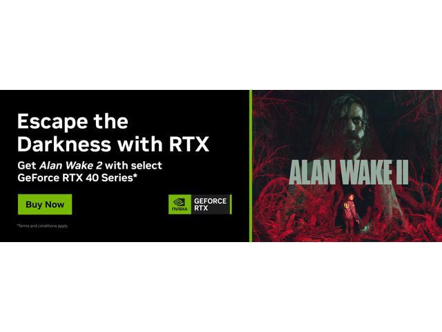 Alan Wake 2 comes free with Nvidia RTX 40 GPUs