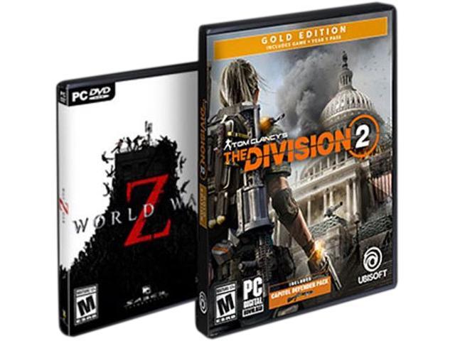 Tom Clancy S Division 2 Gold Edition And World War Z Newegg Com